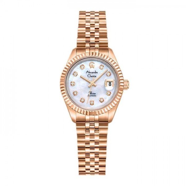 Alexandre Christie AC 5019 Rosegold White 27mm LDBRGMS